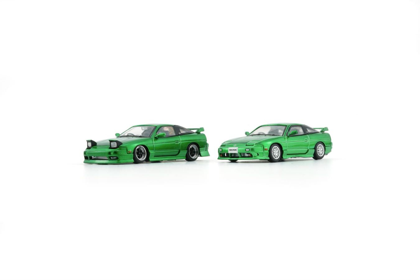 [ETA:  Sep 2024 ] BM Creations 1/64 Nissan Silvia 180SX - Metallic Green (RHD)