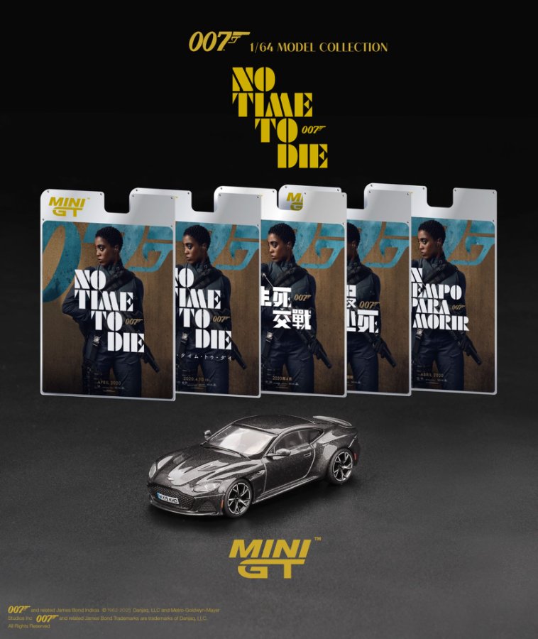 Mini GT 1/64 Aston Martin DBS“No Time To Die” MGT00904-007E
