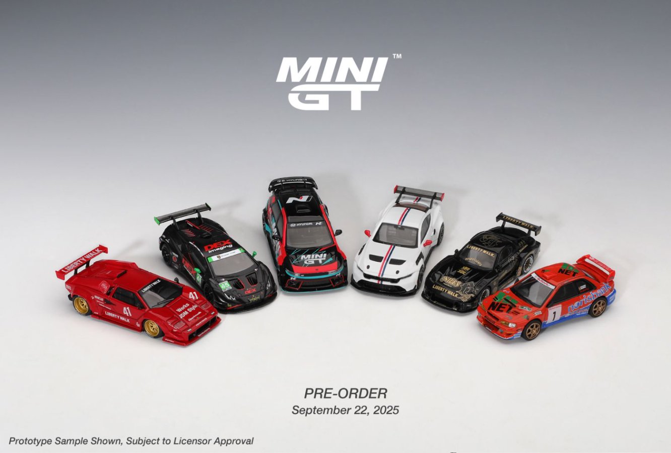 Mini GT 1/64 Subaru Impreza WRC97 #1 1999 DRM Champion