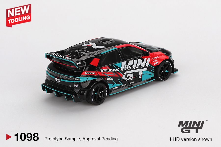 Mini GT 1/64 Hyundai Ioniq 5N MINI GT RS-01T 2025 Tokyo Auto Salon