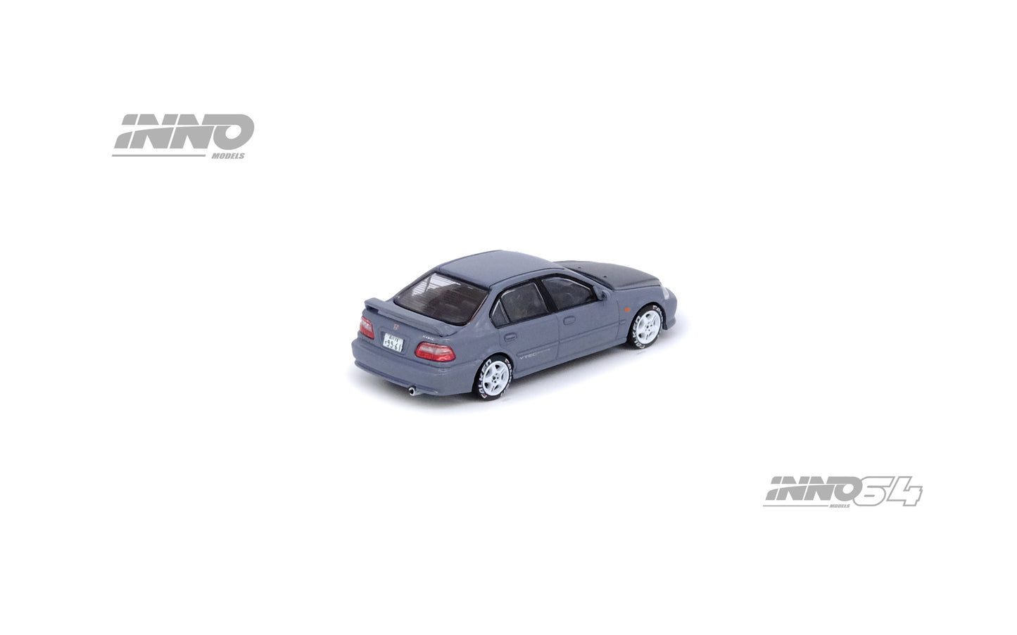 Inno64 1/64 HONDA CIVIC FERIO Si (EK) Cement Grey