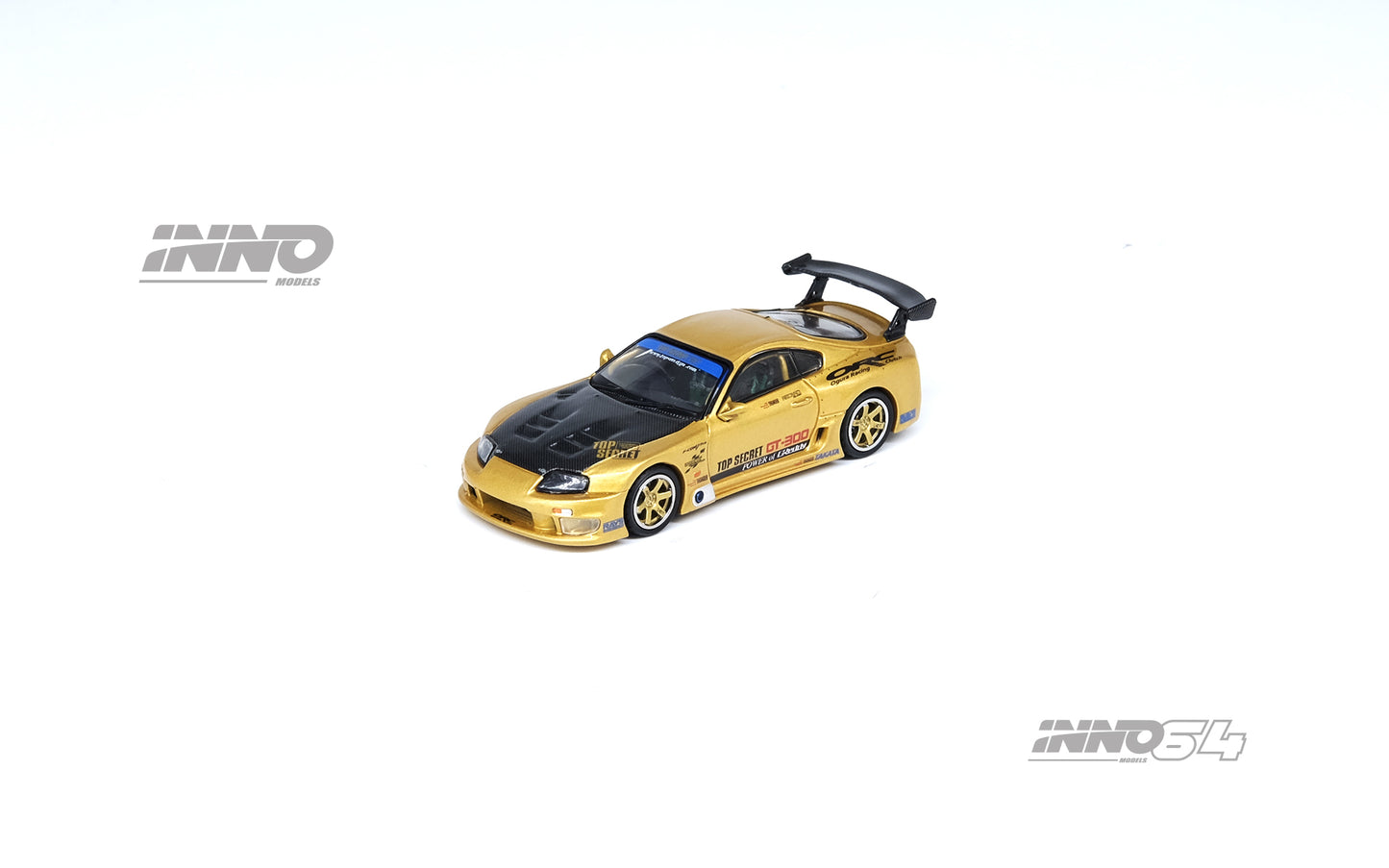 Inno64 1/64 TOYOTA SUPRA (A80) TOP SECRET GT300