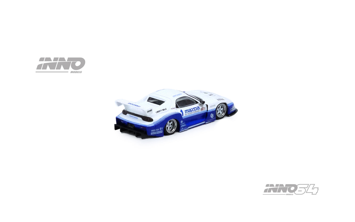 Inno64 1/64 MAZDA RX7 (FD3S) LB-SUPER SILHOUETTE ***Hong Kong Toy Car Salon 2024 Special Edition*** With Chance of Chase
