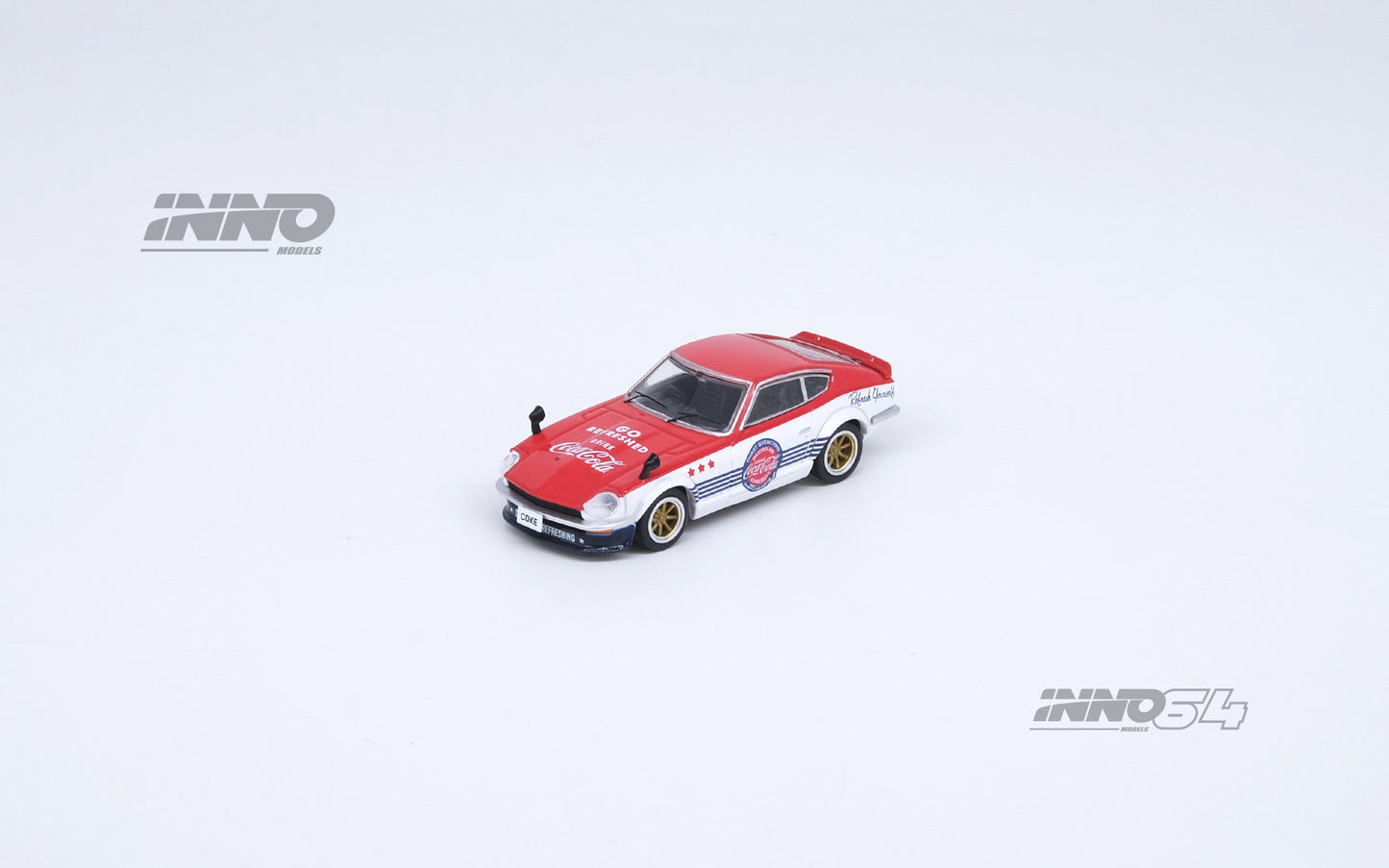 Inno64 1/64 NISSAN FAIRLADY Z (S30) "Coca-Cola" Livery