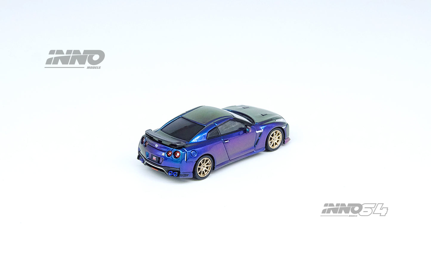 Inno64 1/64 NISSAN GT-R (R35) T-SPEC Midnight Purple