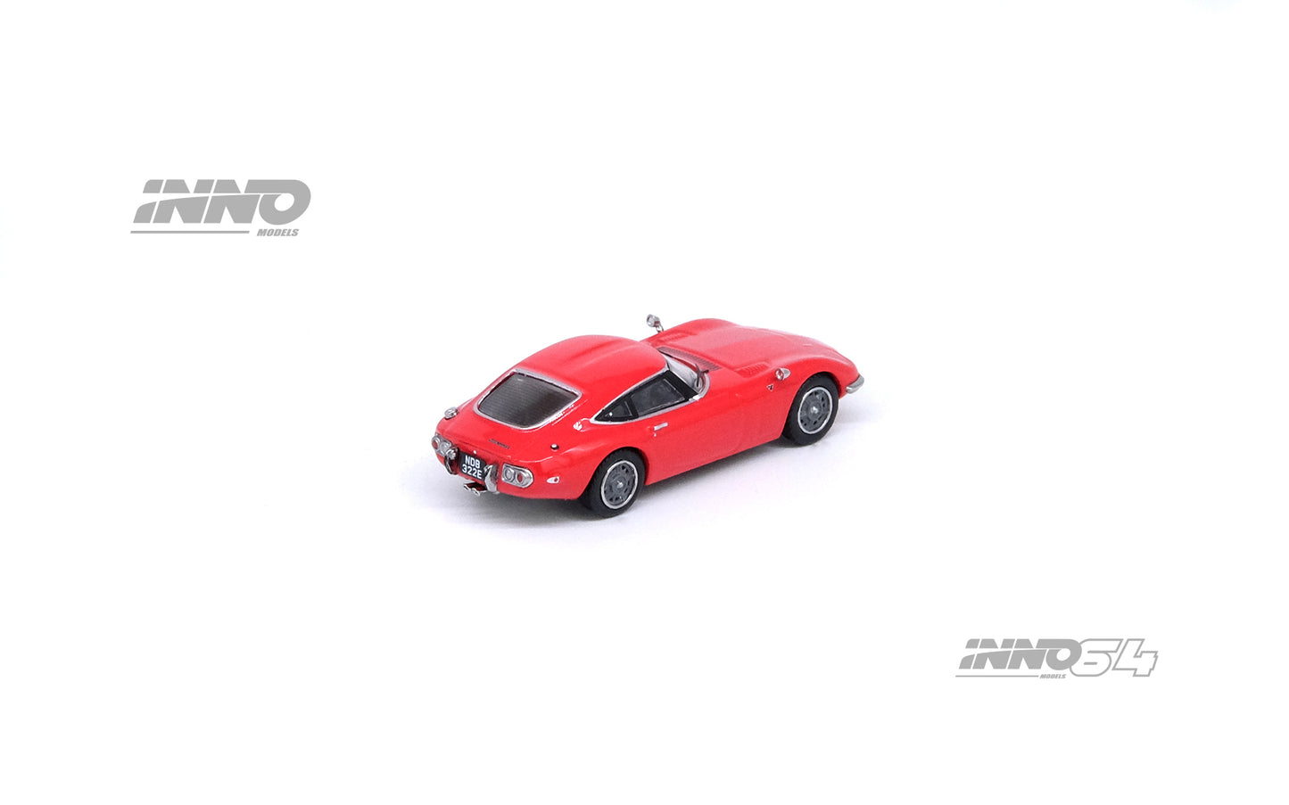 Inno64 1/64 TOYOTA 2000GT Solar Red