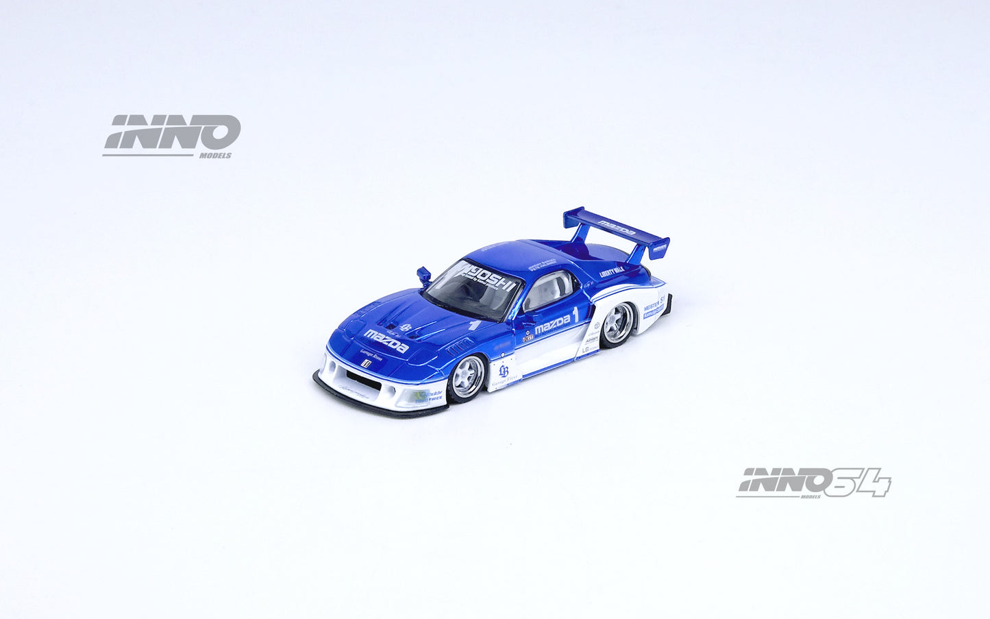 Inno64 1/64 MAZDA RX7 (FD3S) LB-SUPER SILHOUETTE ***Hong Kong Toy Car Salon 2024 Special Edition*** With Chance of Chase