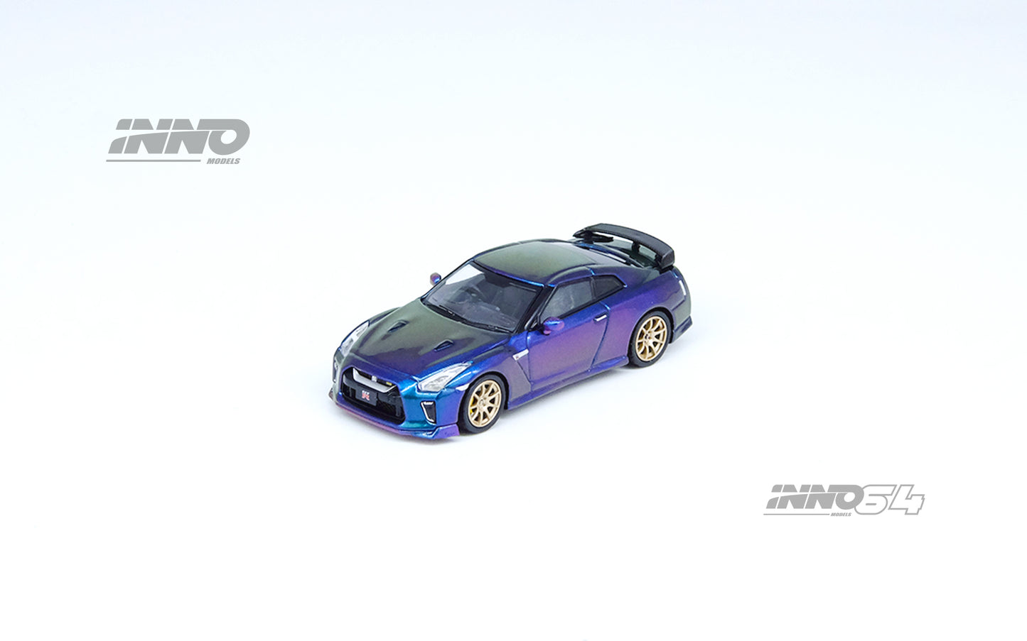Inno64 1/64 NISSAN GT-R (R35) T-SPEC Midnight Purple