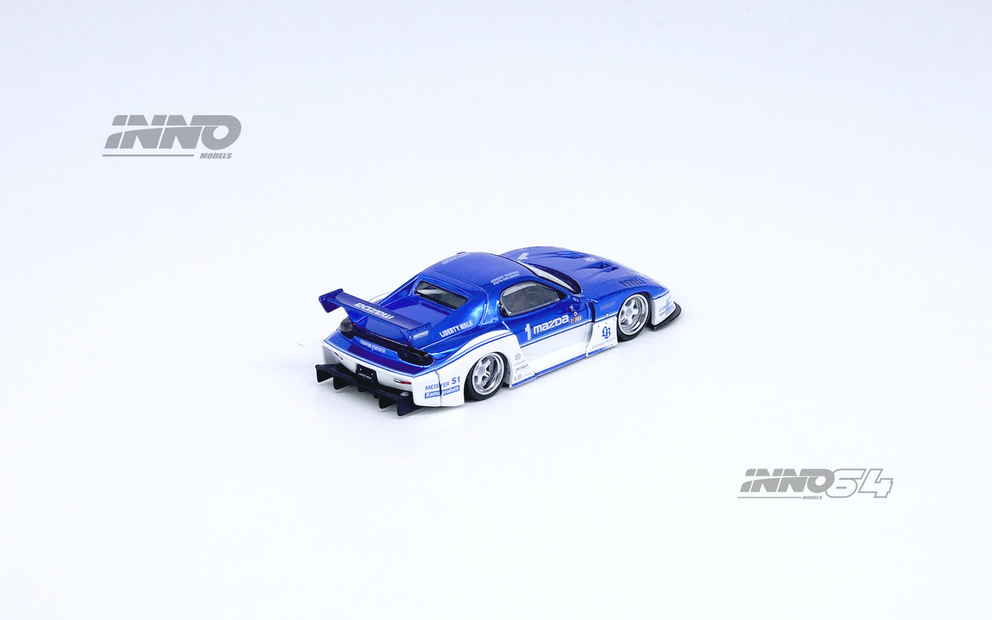Inno64 1/64 MAZDA RX7 (FD3S) LB-SUPER SILHOUETTE ***Hong Kong Toy Car Salon 2024 Special Edition*** With Chance of Chase