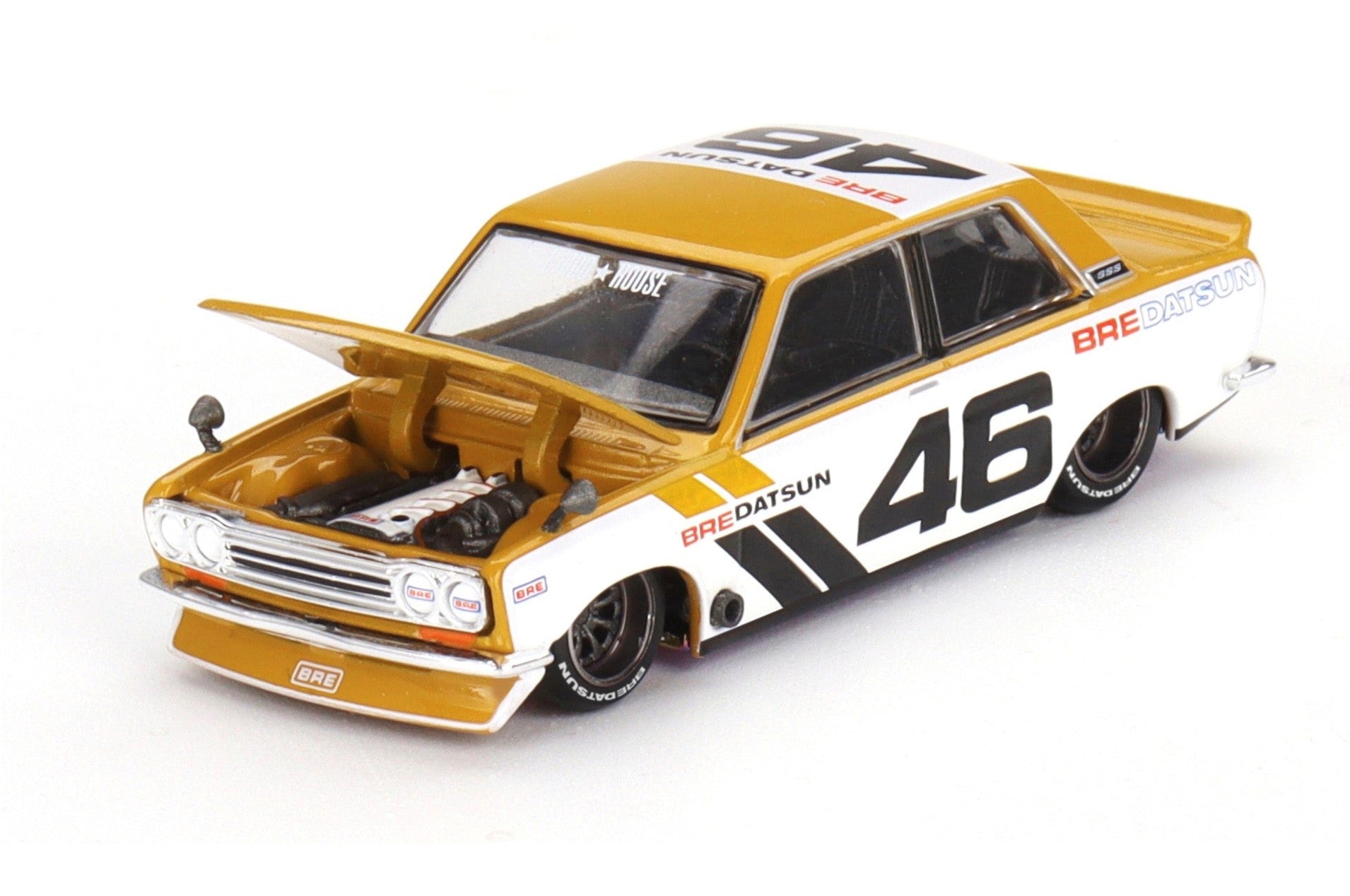 Mini GT x Kaido☆House 1:64 Datsun 510 Pro Street BRE V3 Limited Editio –  Black Ice Diecast