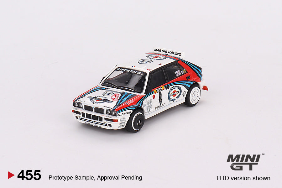 Mini GT 1/64 Lancia Delta HF 92 Rally Monte Carlo Winner #4 ***in clamshell blisters***
