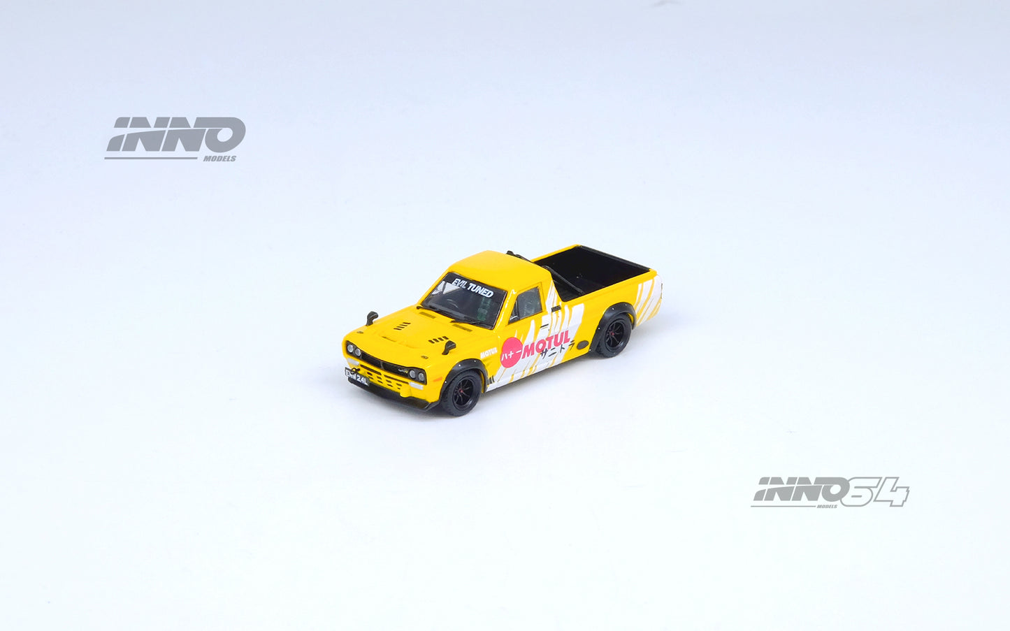 [ETA:  Jun 2024 ] Inno64 1/64 NISSAN HAKOTORA PICK UP TRUCK "MOTUL" Livery