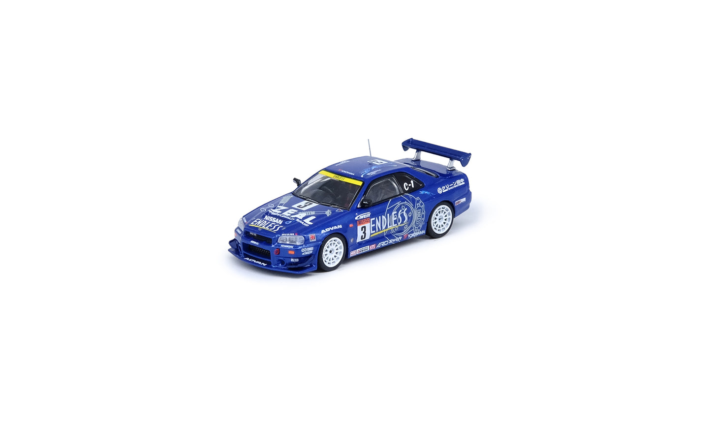 Inno64 1/64 NISSAN SKYLINE GT-R (R34) #3 "ENDLESS ADVAN"
Super Taikyu Series 2002 Winner