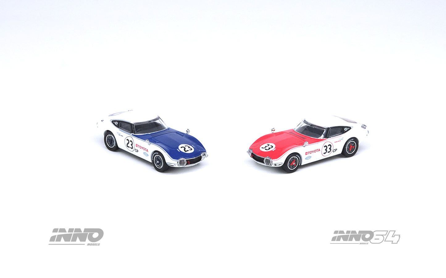 Inno64 1/64 TOYOTA 2000GT #23 & #33 SCCA 1968 Box Set Collection
