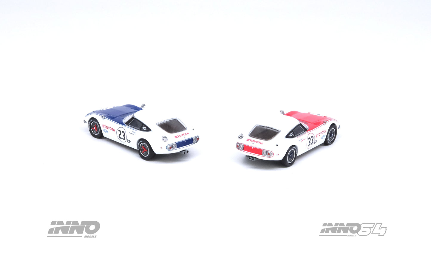 Inno64 1/64 TOYOTA 2000GT #23 & #33 SCCA 1968 Box Set Collection