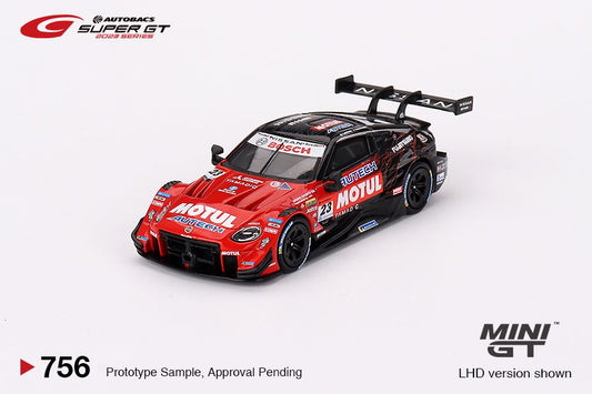 Mini GT 1/64 Nissan Z GT500 #23 "MOTUL AUTECH Z" 
NISMO 2023 SUPER GT SERIES