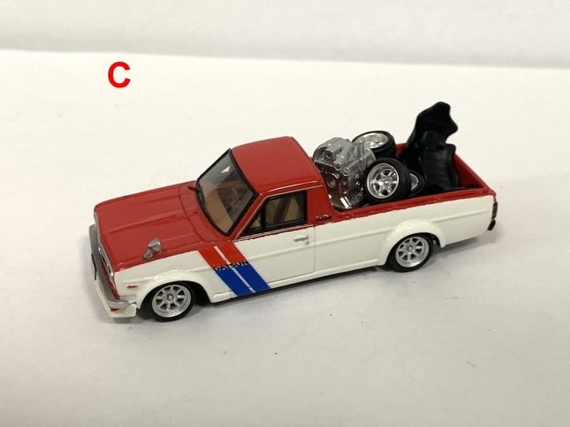 Stance Hunters 1/64 Datsun Sunny Truck B120 Pickup