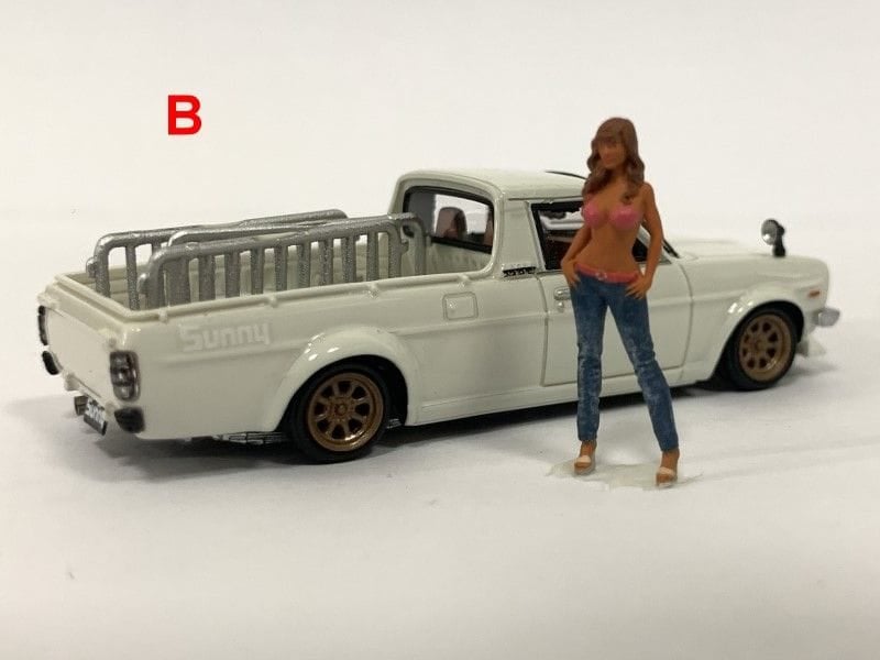 Stance Hunters 1/64 Datsun Sunny Truck B120 Pickup