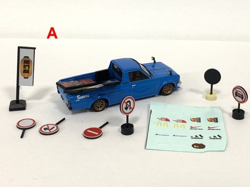 Stance Hunters 1/64 Datsun Sunny Truck B120 Pickup