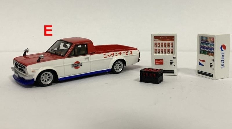 Stance Hunters 1/64 Datsun Sunny Truck B120 Pickup