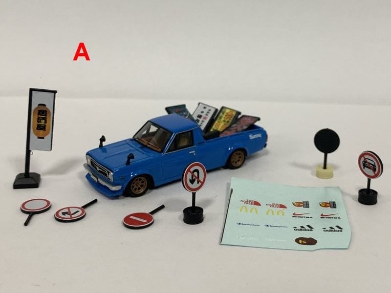 Stance Hunters 1/64 Datsun Sunny Truck B120 Pickup