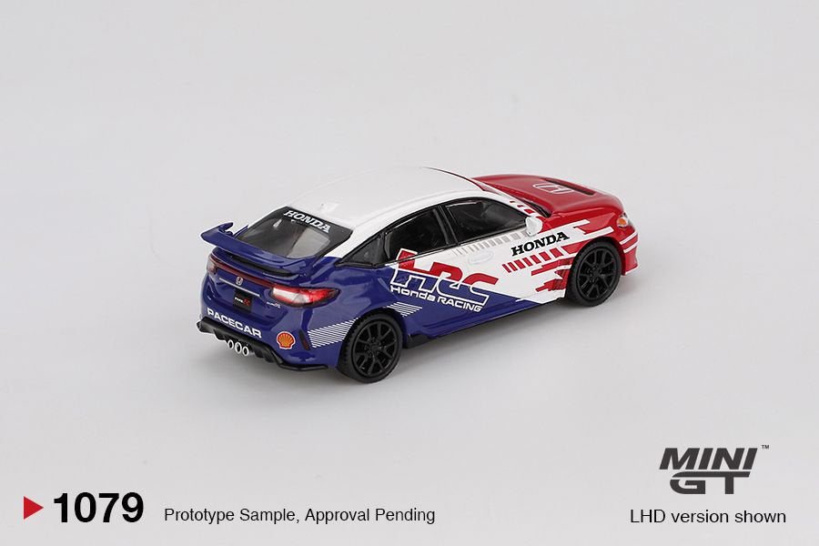 Mini GT 1/64 Honda Civic TYPE R 2024 Pace Car HRC