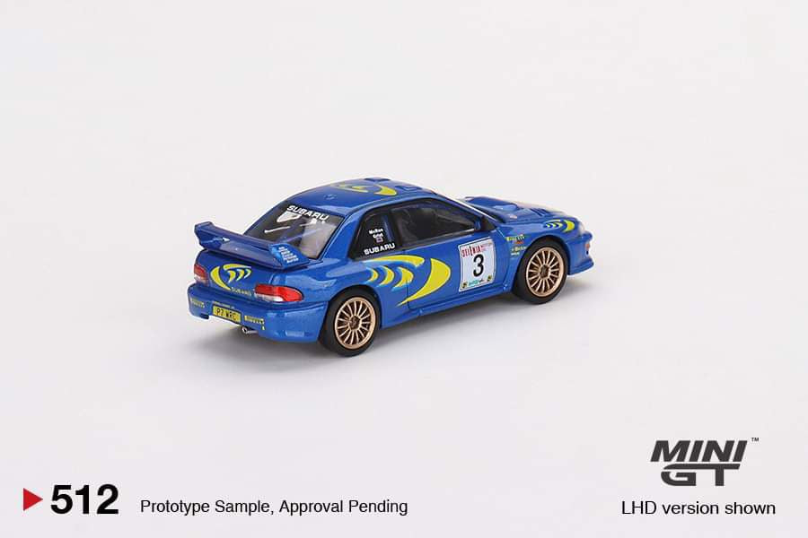 Mini GT 1/64 Subaru Impreza WRC97 97 Rally Sanremo Winner #3