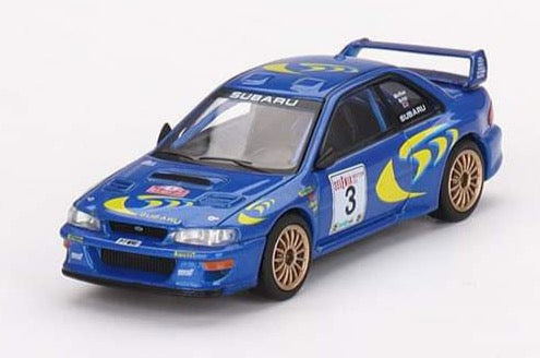 Mini GT 1/64 Subaru Impreza WRC97 97 Rally Sanremo Winner #3