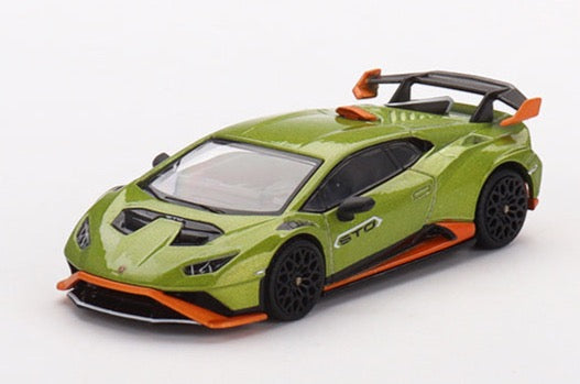 Mini GT 1/64 Lamborghini Huracán STO – Verde Citrea ***in clamshell blisters***