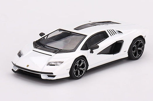 Mini GT 1/64 Lamborghini Countach LPI 800-4 – Bianco Siderale ***in clamshell blisters***