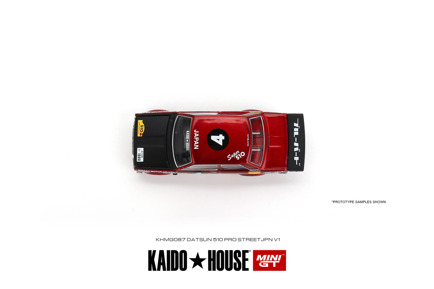Mini GT x Kaido★House 1/64 Datsun 510 Pro Street Japan V1