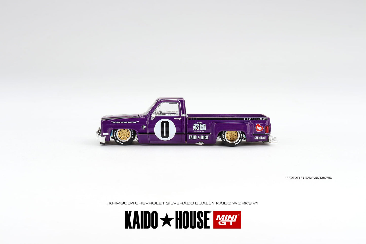 Mini GT x Kaido★House 1/64 Chevrolet Silverado Dually KAIDO V1