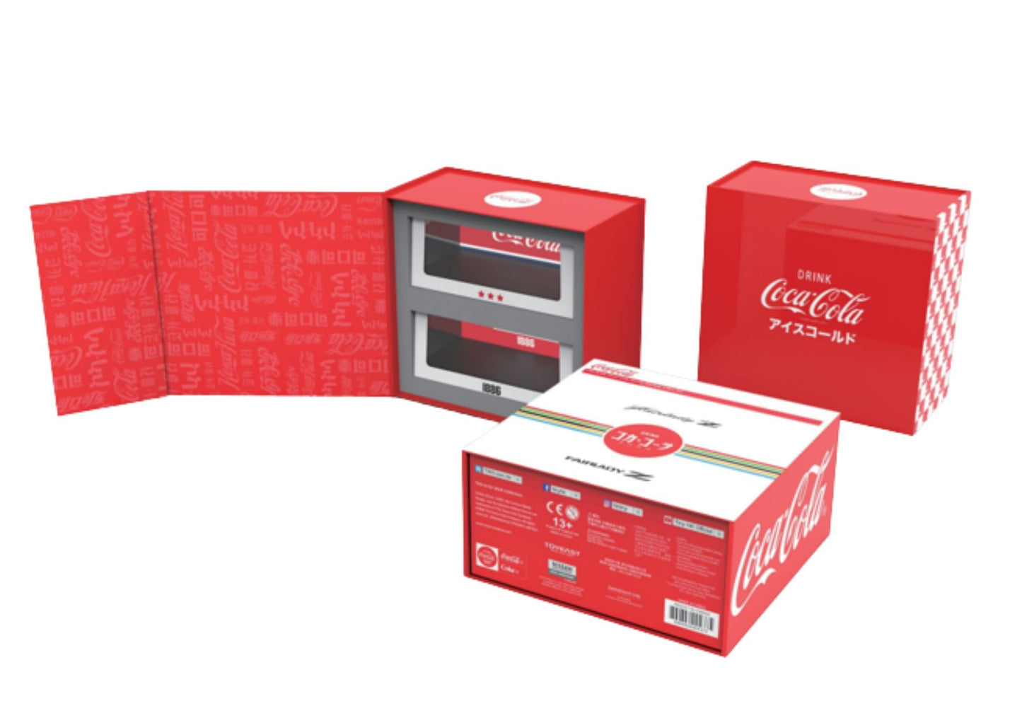 Inno64 1/64 NISSAN FAIRLADY Z (S30) & (S32) "Coca-Cola" Livery Box Set