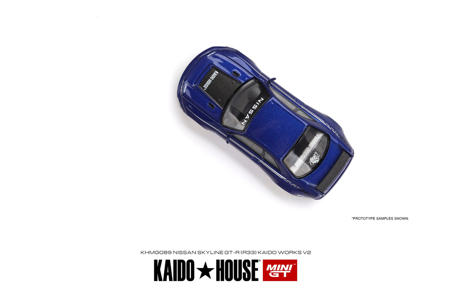 Mini GT x Kaido★House 1/64 Nissan Skyline GT-R (R33) Kaido Works V2