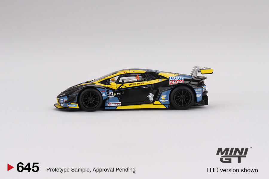Mini GT 1/64 Lamborghini Huracan GT3 EVO #4 2022 Macau GP – Macau GT Cup 3rd Place – MiJo Exclusives ***in clamshell blisters***