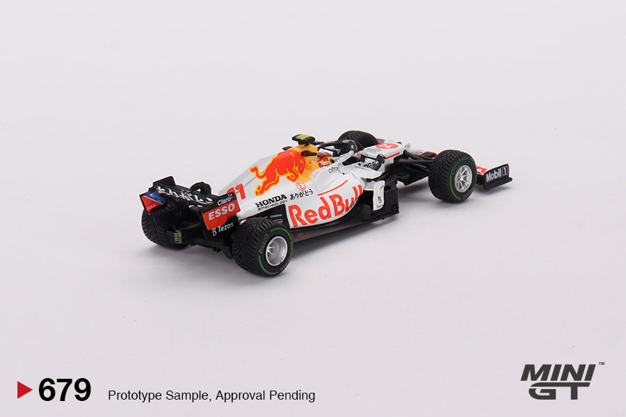 Mini GT 1/64 Red Bull RB16B #11 Sergio Pérez 2021 Turkish Grand Prix 3rd Place- MiJo Exclusives