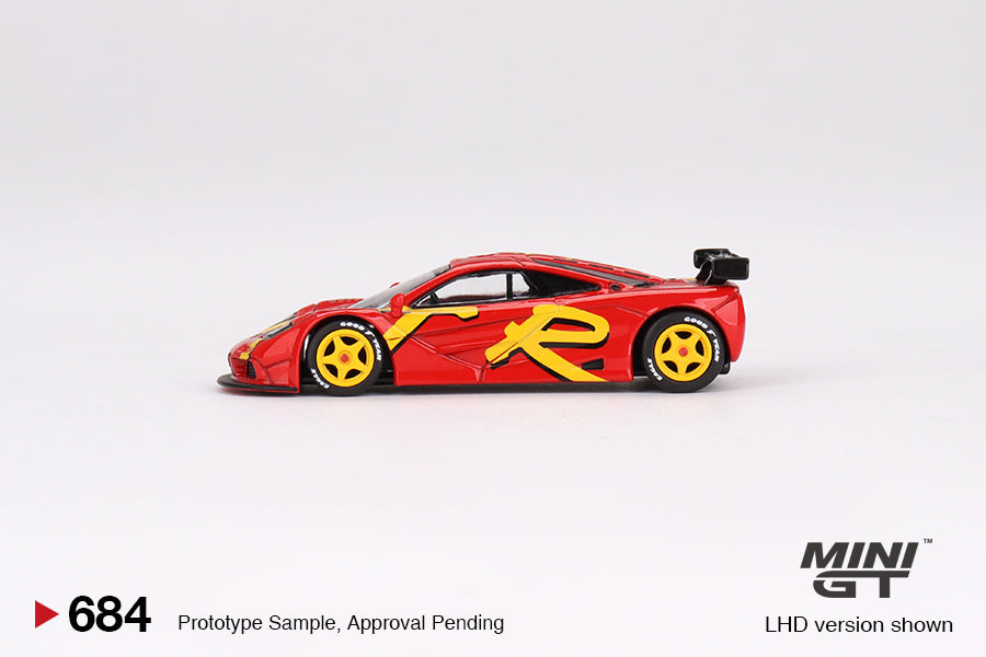 Mini GT 1/64 McLaren F1 GTR 1996 Presentation