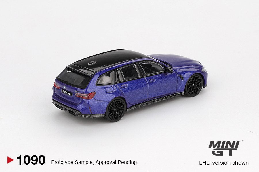 Mini GT 1/64 BMW M3 Competition Touring Portimao Blue Metallic