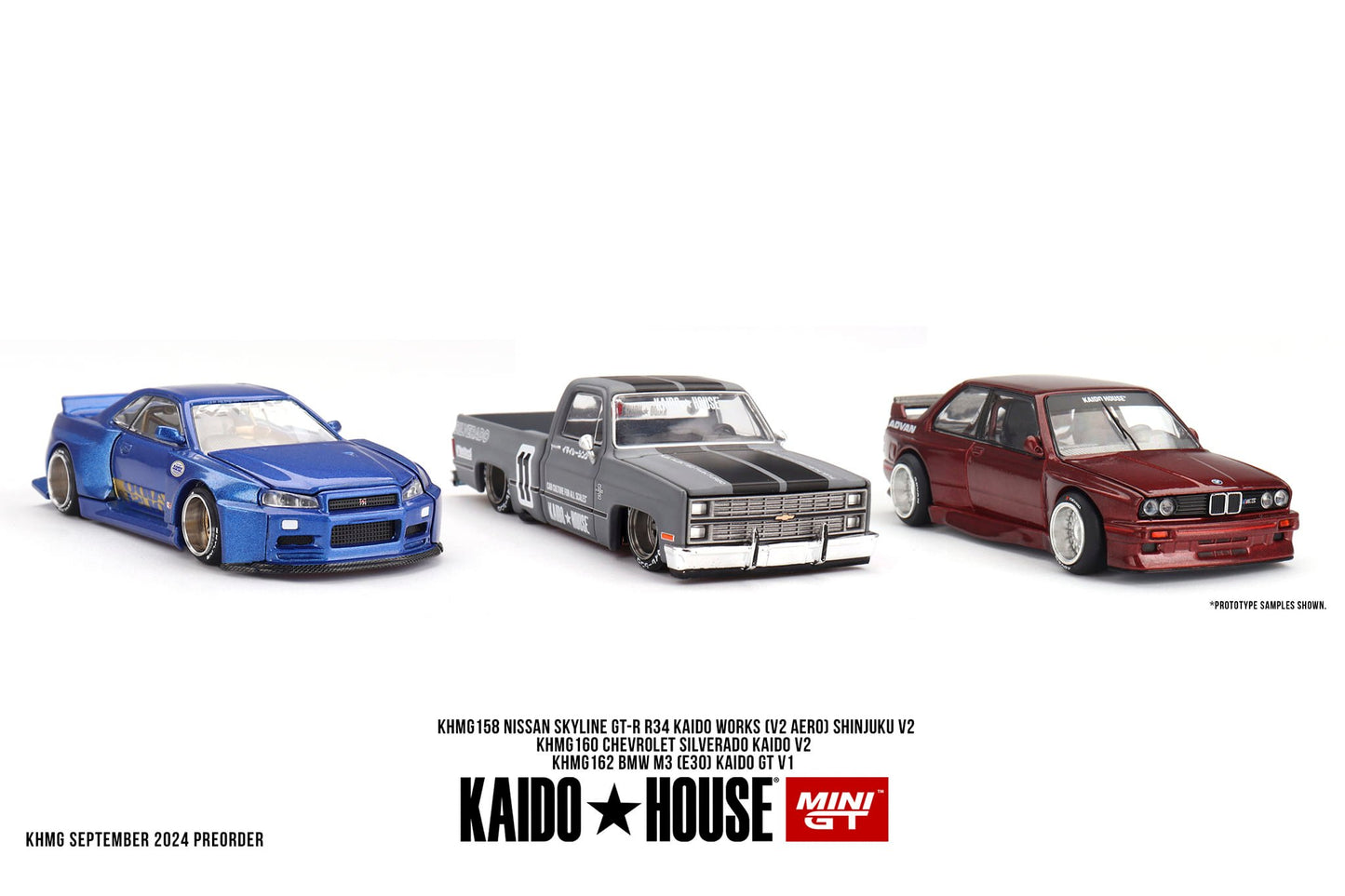 Kaido★House x Mini GT 1/64 BMW M3 (E30) Kaido GT V1