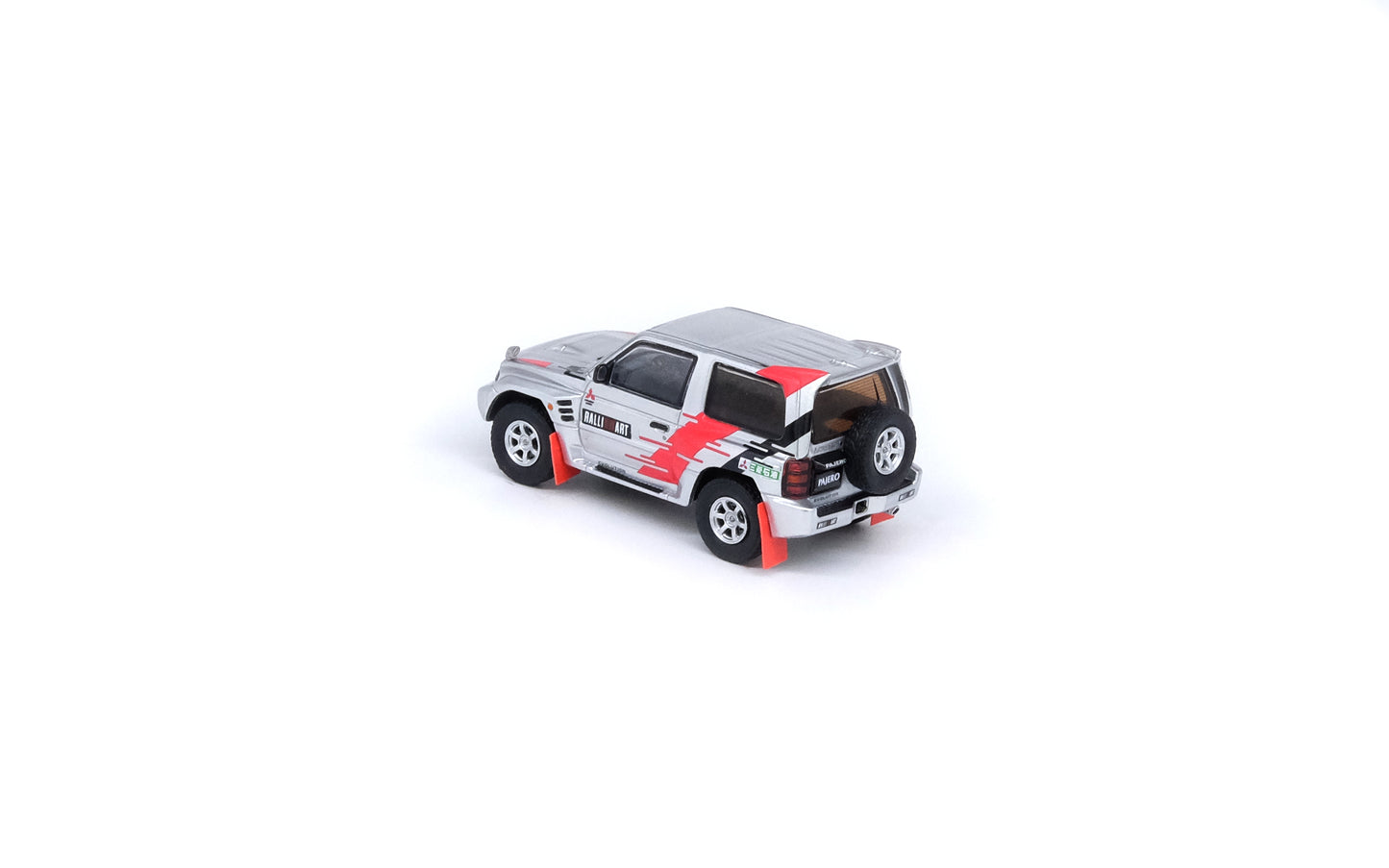Inno64 1/64 MITSUBISHI PAJERO EVOLUTION "RALLIART" Silver