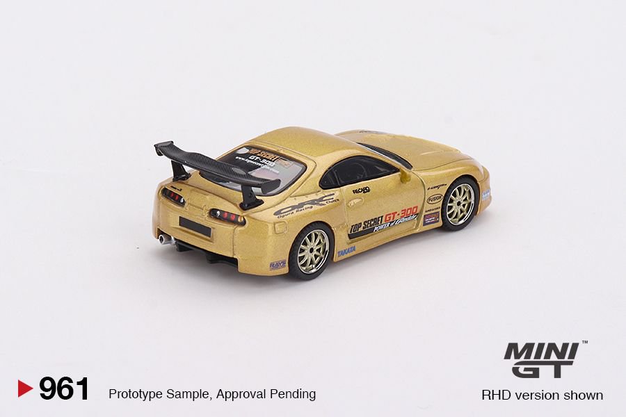 Mini GT 1/64 Toyota Supra (A80) Top Secret GT-300
Top Secret Gold