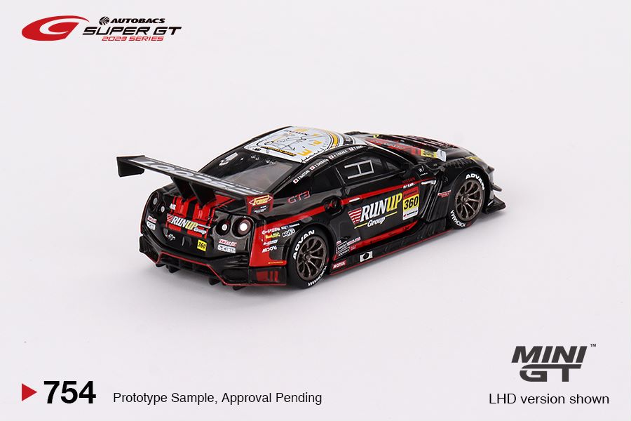Mini GT 1/64 Nissan GT-R NISMO GT3 #360 "RUNUP RIVAUX GT-R" TOMEI SPORTS 2023 SUPER GT SERIES ***in clamshell blisters***