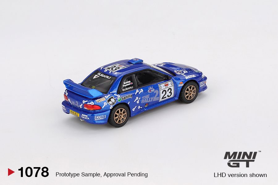 Mini GT 1/64 Subaru Impreza WRC99 #23
2000 Acropolis Rally