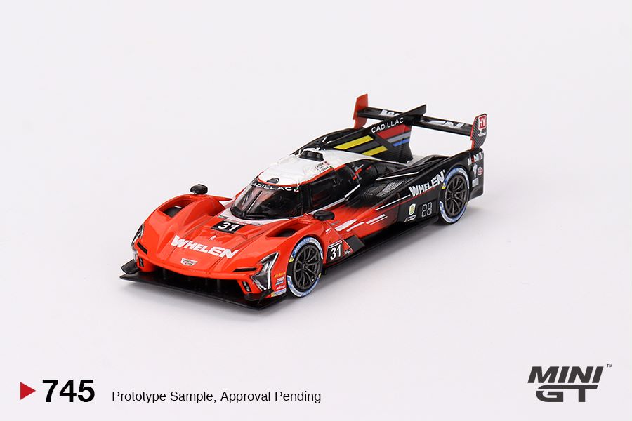 Mini GT 1/64 Cadillac V-Series.R #31 Whelen Engineering Cadillac Racing 2023 IMSA Sebring 12 Hrs Winner