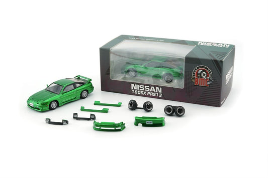 BM Creations 1/64 Nissan Silvia 180SX - Metallic Green (RHD)