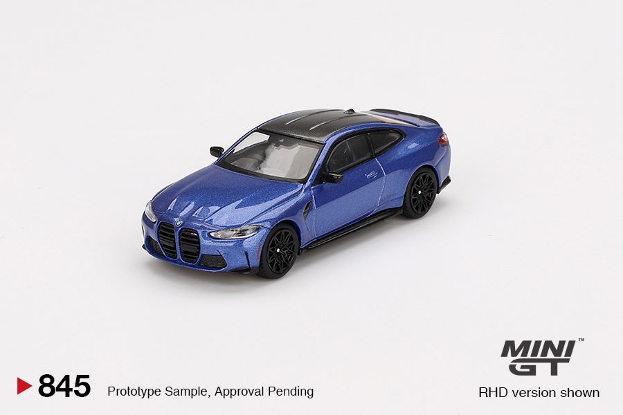 Mini GT 1/64 BMW M4 Competition (G82) Portimao Blue