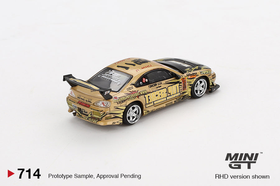Mini GT 1/64 Nissan Silvia (S15) Top Secret D1GP MGT00714-BL