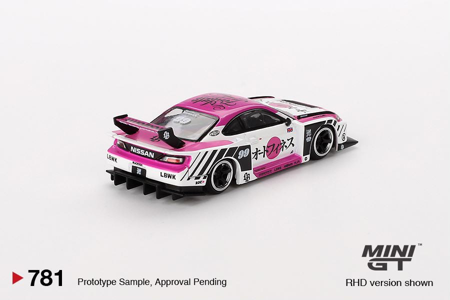 Mini GT 1/64 Nissan LB-Super Silhouette S15 SILVIA Auto Finesse SEMA 2023