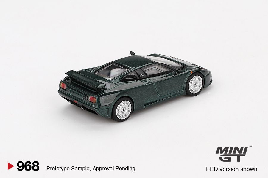 Mini GT 1/64 Bugatti EB110 GT Verde Scuro