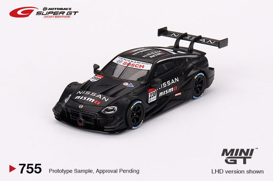 Mini GT 1/64 Nissan Z GT500 #230  2021 NISMO Presentation 
SUPER GT SERIES